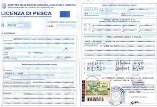 Лицензия на рыбалку в италии