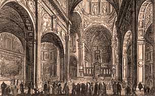 old photo Basilica di Santa Maria Maggiore